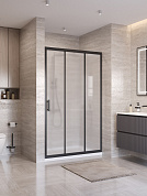 Душевая дверь BelBagno UNO-195-BF-3-120-P-NERO