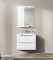 Шкаф зеркальный правосторонний, Belbagno Marino  600х150х750, Bianco Lucido, MARINO-SPC-600/750-1A-BL-P-R