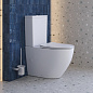 Унитаз-компакт безободковый с сиденьем и смывом ТОРНАДО BelBagno СФЕРА (SFERA-TOR) BB2141CP-TOR/SC+BB2141T