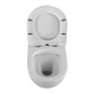 Унитаз подвесной безободковый с сиденьем BelBagno ФОРМАТ(UNO) 2.0 BB7306CHR/SC