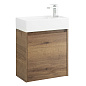 Тумба с раковиной подвесная Belbagno KRAFT MINI 500, Rovere Tabacco, 494х256х500, KRAFT MINI-500/260-1A-SO-RT-R/7045-KL