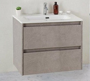 KRAFT 39 База под раковину с двумя выкатными ящиками, Pietra Grigio, 610х390х515, KRAFT 39-600/390-2C-SO-PG