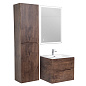 Тумба с раковиной подвесная Belbagno ETNA 600, Rovere Moro, 610х460х515, ETNA-600-2C-SO-RW-P/BB600ETL