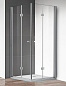 Душевой уголок CEZARES ECO-O-ASH-2-80/100-C-Cr
