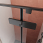 Душевая дверь в нишу CEZARES LINER-B-12-90-C-NERO-L