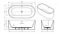 Ванна акриловая отдельностоящая Belbagno BB705-1800-800