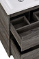 Тумба с раковиной напольная, левая,  BelBagno KRAFT-LVD-580/1200-2C-PIA-PP Pino Pasadena