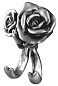Крючок Art&Max Rose AM-B-0912-T