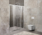 Душевая дверь в нишу BELBAGNO UNIQUE-BF-2-150/180-C-Cr