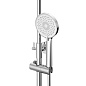 Душевая стойка со смесителем и изливом BelBagno UNIQUE-VSCM-CRM