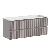 Snob R База под раковину подвесная с двумя выкатными ящиками, 1195х445х500 Doha Soft SNR120SM