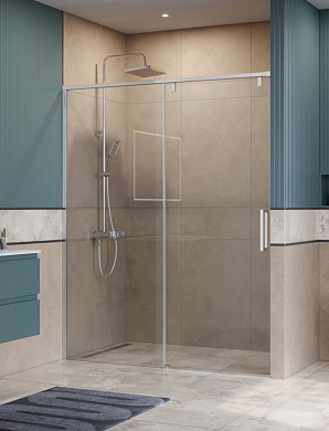 Душевая дверь в нишу BELBAGNO SOFT_CLOSE-1-BF-1-140-C-Cr