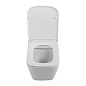 Унитаз подвесной безободковый с сиденьем BelBagno ТЕХНО (DUE) BB3103CHR/SC