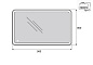 Зеркало BelBagno SPC-MAR-900-800-LED-TCH