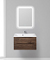 Тумба с раковиной подвесная BelBagno Marino 800, Rovere Moro, 800x450x500, MARINO-800-2C-SO-RW-P/BB800/450-LV-MR-AST