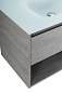 Тумба с раковиной подвесная Belbagno KRAFT 800, Cemento Grigio, 800x460x500, KRAFT-800-1C-SO-CG/BB810/465-LV-VTR-BO