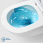 Унитаз подвесной безободковый с сиденьем и смывом ТОРНАДО BelBagno КОНТУР (TRE-TOR) BB5180CH-TOR/SC