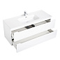 Тумба с раковиной подвесная Belbagno ETNA 1200, Bianco Lucido, 1010х460х515, ETNA-1200-2C-SO-BL-P/BB1200ETL