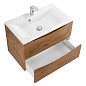 Тумба с раковиной подвесная BelBagno Marino 750, Rovere Nature, 750x450x500, MARINO-750-2C-SO-RN-P/BB750/450-LV-MR-PR