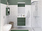Тумба с раковиной подвесная BelBagno UNO-MINI-500-2C-SO-VO Еловый матовый, раковина белая BB-8099-3-50