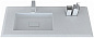 Раковина из искусственного мрамора 106х46х1,6 Solid surface CEZARES 50213