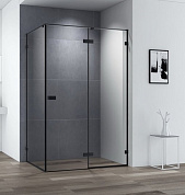 Душевой уголок Cezares BELLAGIO-AH-1-140/100-C-NERO