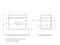MOLVENO 46 База под раковину подвесная с двумя выкатными ящиками, Ossido, 800x460x500, MOLVENO 46-80-2C-SO-OSS