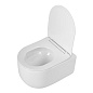 Унитаз подвесной безободковый с сиденьем и смывом ТОРНАДО BelBagno ТИШИНА (SOFT-TOR) BB084CH-TOR/SC