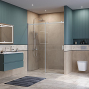 Душевая дверь в нишу BELBAGNO SOFT_CLOSE-2-BF-1-140-C-Cr