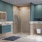 Душевая дверь в нишу BELBAGNO SOFT_CLOSE-2-BF-1-140-C-Cr