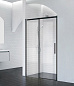 Душевая дверь в нишу BELBAGNO ACQUA-BF-1-130-C-NERO