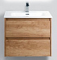 KRAFT База под раковину с двумя выкатными ящиками, Rovere Nebrasca Nature, 710х460х515, KRAFT-700-2C-SO-RNN