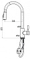 Смеситель для кухни BELBAGNO NOVA BB-LAM31A-IN