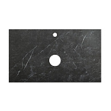 Столешница из керамогранита под накладную раковину Belbagno 800x460 Marmo Nero Opaco KEP-80-MNO