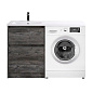 Тумба с раковиной напольная, левая,  BelBagno KRAFT-LVD-580/1200-2C-PIA-PP Pino Pasadena