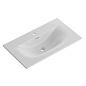 Тумба с раковиной подвесная BelBagno UNO-800-1C-SO-VO Еловый матовый, раковина белая BB-8099-80