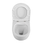 Унитаз подвесной безободковый с сиденьем BelBagno ФОРМАТ (UNO) BB3105CHR/SC