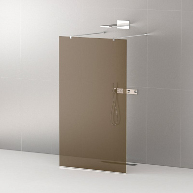 Душевая перегородка CEZARES LIBERTA-L-2-120-120-BR-Cr