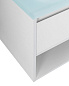 Тумба с раковиной подвесная Belbagno KRAFT 800, Bianco Opaco, 800x460x500, KRAFT-800-1C-SO-BO/BB810/465-LV-VTR-BL