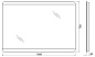 Зеркало BelBagno SPC-CEZ-1000-700-LED-BTN