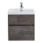 PIETRA MINI База под раковину подвесная с двумя выкатными ящиками, Stone, 494х395х400, PIETRA MINI-500AS-2C-SO-PT