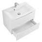 Тумба с раковиной подвесная BelBagno Marino 650 Bianco Lucido, 650x450x530, MARINO-650-2C-SO-BL-P/BB650/450-LV-MR-PR