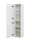 Шкаф подвесной BelBagno DUE-1500-2A-SC-BM-P Белый металлик