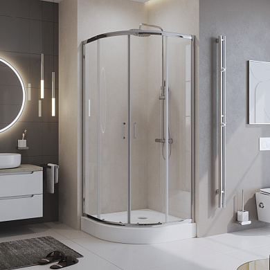 Душевой уголок BELBAGNO UNO-195-R-2-90-C-Cr