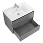 Тумба с раковиной подвесная Belbagno KRAFT 700, Cemento Grigio, 710х460х515, KRAFT-700-2C-SO-CG/BB700ETL