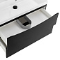Тумба с раковиной подвесная BelBagno Marino 900, Nero Lucido, 900x450x500, MARINO-900-2C-SO-NL-P/BB900/450-LV-MR-AST