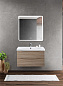 Тумба с керамической раковиной подвесная Belbagno MARINO-CER 90, Rovere Bianco, MARINO-CER-900-2C-SO-WO-P/BB-0323-90-LVB
