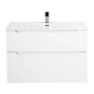 ETNA-H60 База под раковину подвесная, Bianco Lucido, ETNA-H60-1200-2C-SO-BL-P