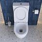 Унитаз-компакт безободковый с сиденьем и смывом ТОРНАДО BelBagno СФЕРА (SFERA-TOR) BB2141CP-TOR/SC+BB2141T