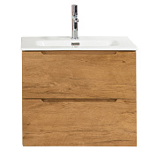 Тумба с раковиной подвесная Belbagno ETNA 39-500, Rovere Nature, 510х390х515, ETNA39-500/390-2C-SO-RN-P/BB500/390ETL